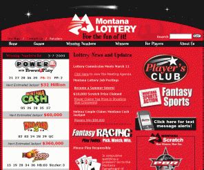 montana lottery official site.